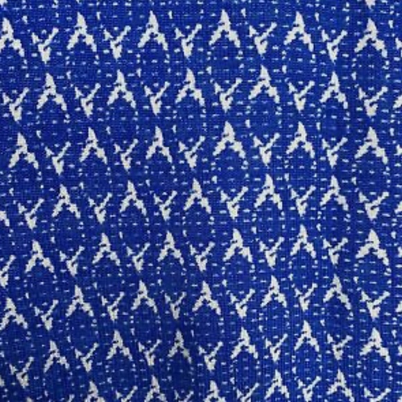 NEW Grace Blue/White Printed Pattern Cardigan - Picture 5 of 6